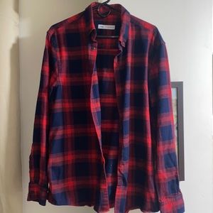 Zara Red Flannel